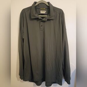 First Tactical Men's Gray Long Sleeve Shirt Sz XXL